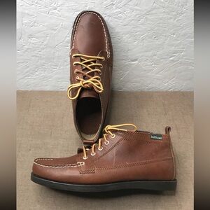 Eastland Seneca Women's Chuckka Boots Brown Tan Leather Camp Moc Size 9M